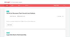 Desktop Screenshot of airinsight.com